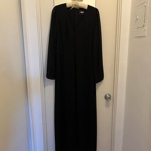 Reformation dress size 8 with long sleeves and buttons down the front
